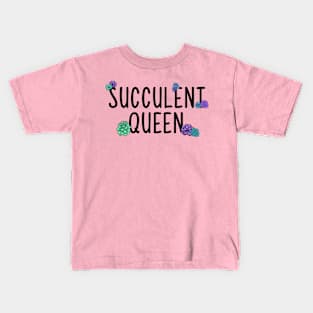 Succulent Queen Kids T-Shirt